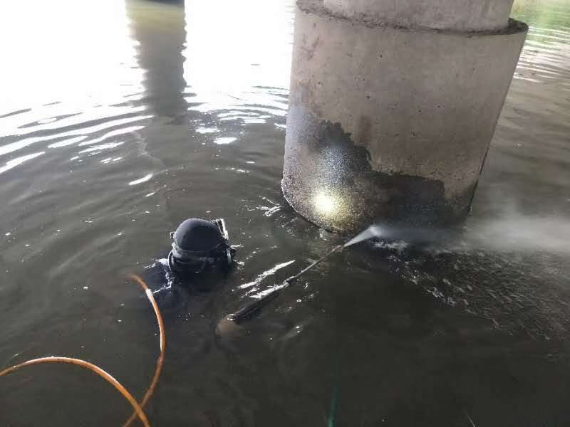 额济纳桥墩套筒加固